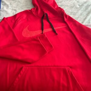 Men’s XL Dryfit red hooded sweatshirt